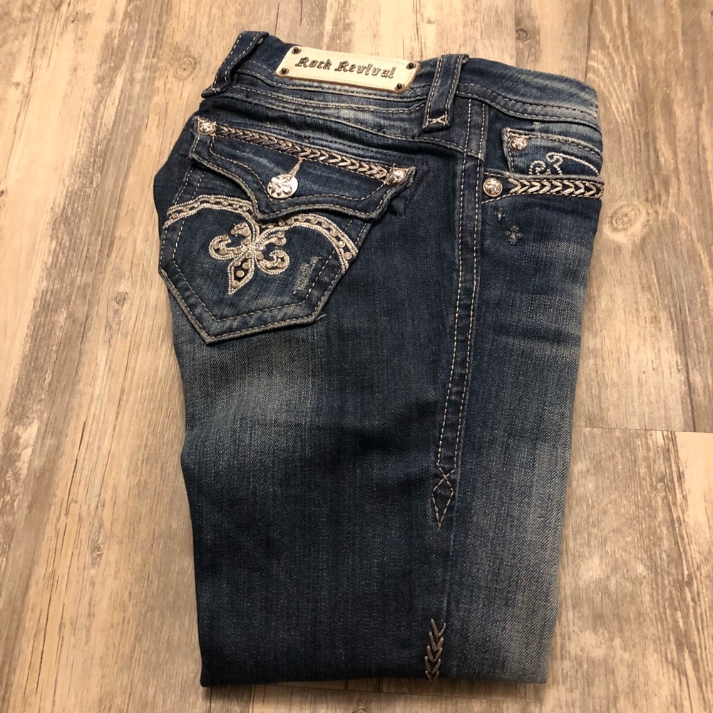 Rock Revival Flare Jeans